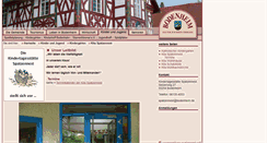 Desktop Screenshot of kiga-spatzennest.de